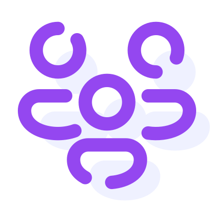 Cartoon group of people